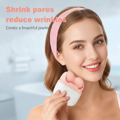 Alvixora®【2-in-1 Ice Roller Set】Keep Clean in Case❄️Cooling Face & Body Massager for Pores, Dry Skin & Product Absorption｜Portable Skin Care Gift for Women